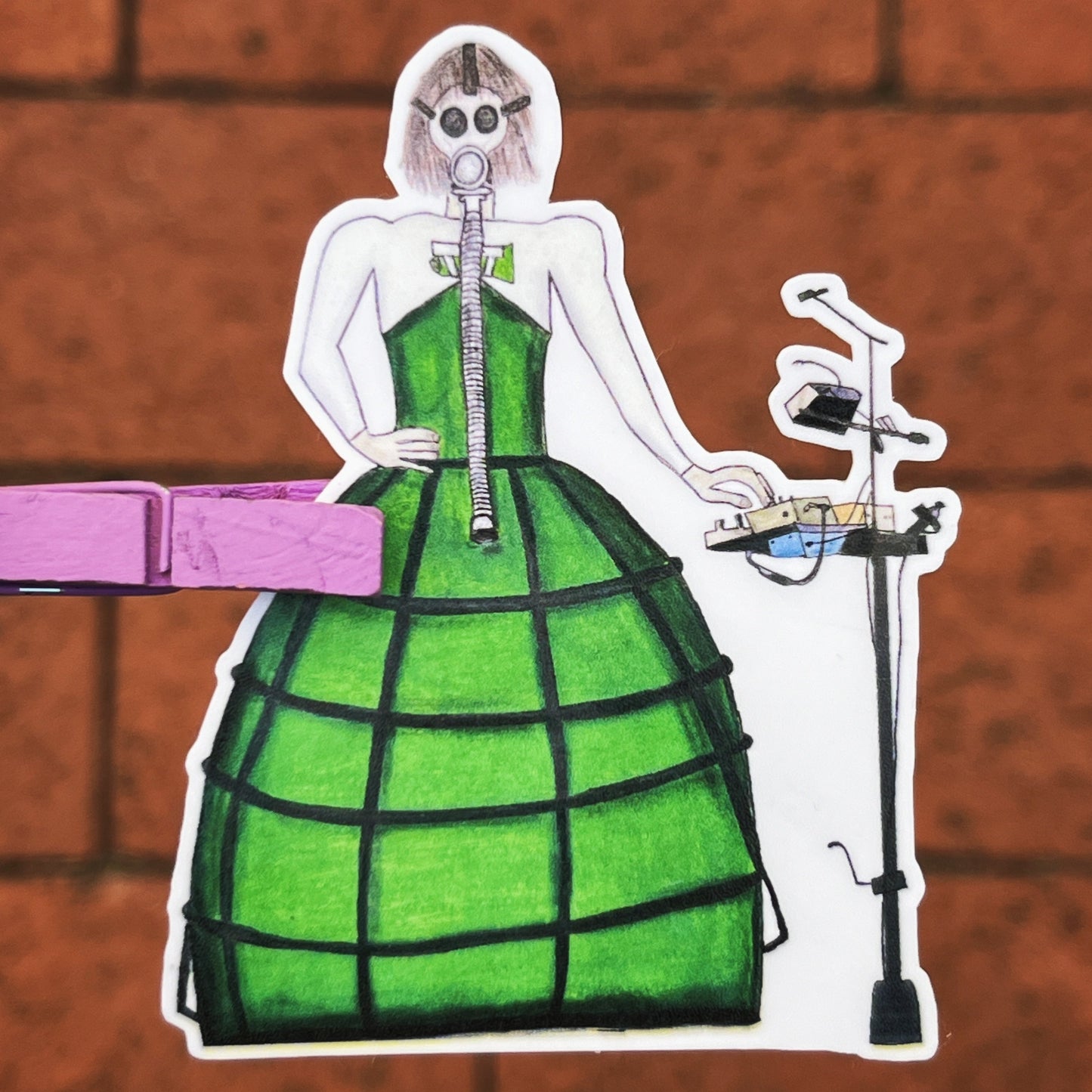Mother Cheerard Vinyl Sticker