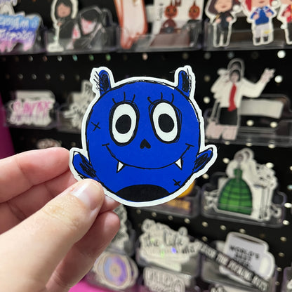 Cute Spooky Monster Vinyl Sticker