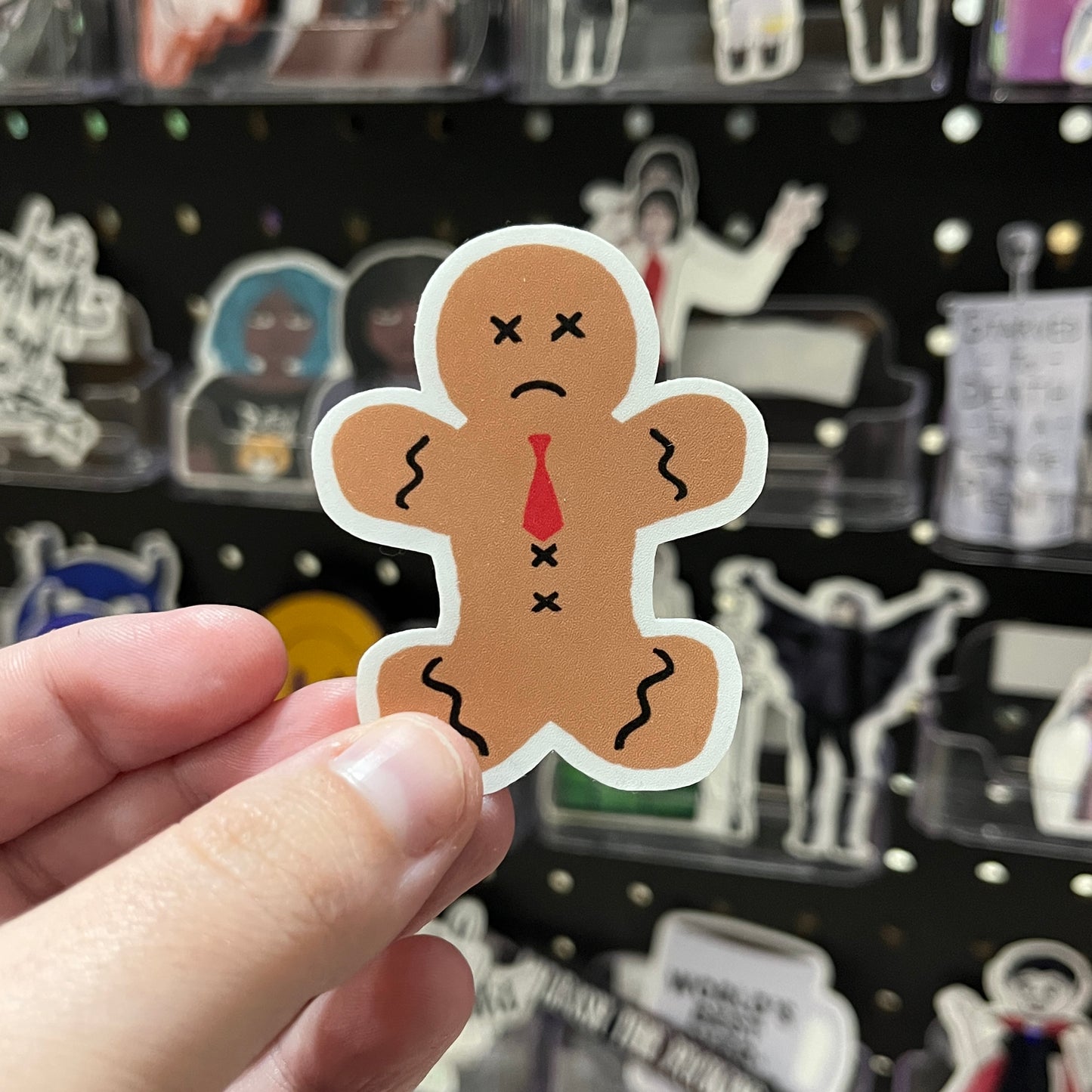 Emobread Man Vinyl Stickers