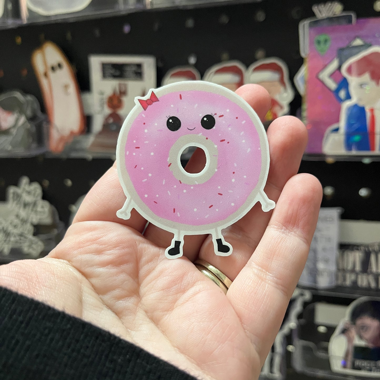 Cute Donuts Vinyl Stickers