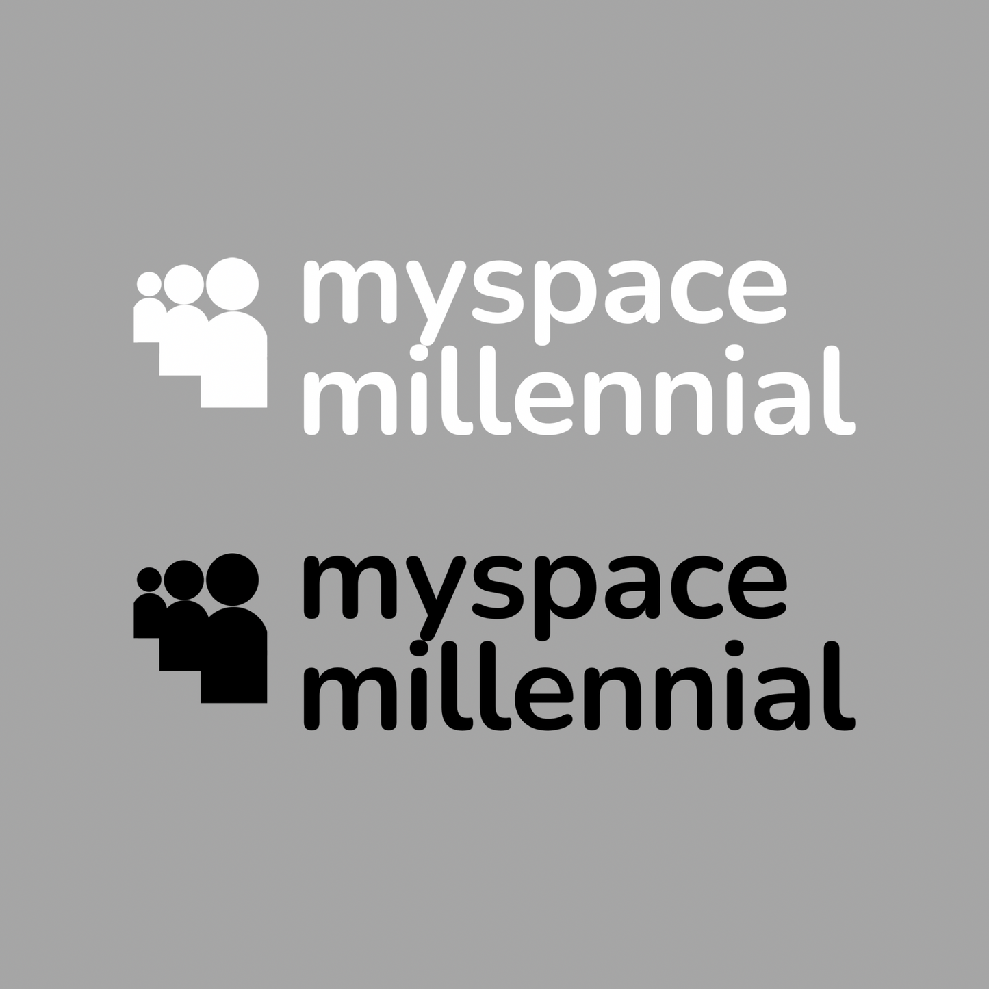 MySpace Millennial Permanent Vinyl Decal