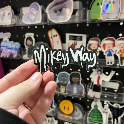 Mikey Way “Drumhead” Vinyl Sticker