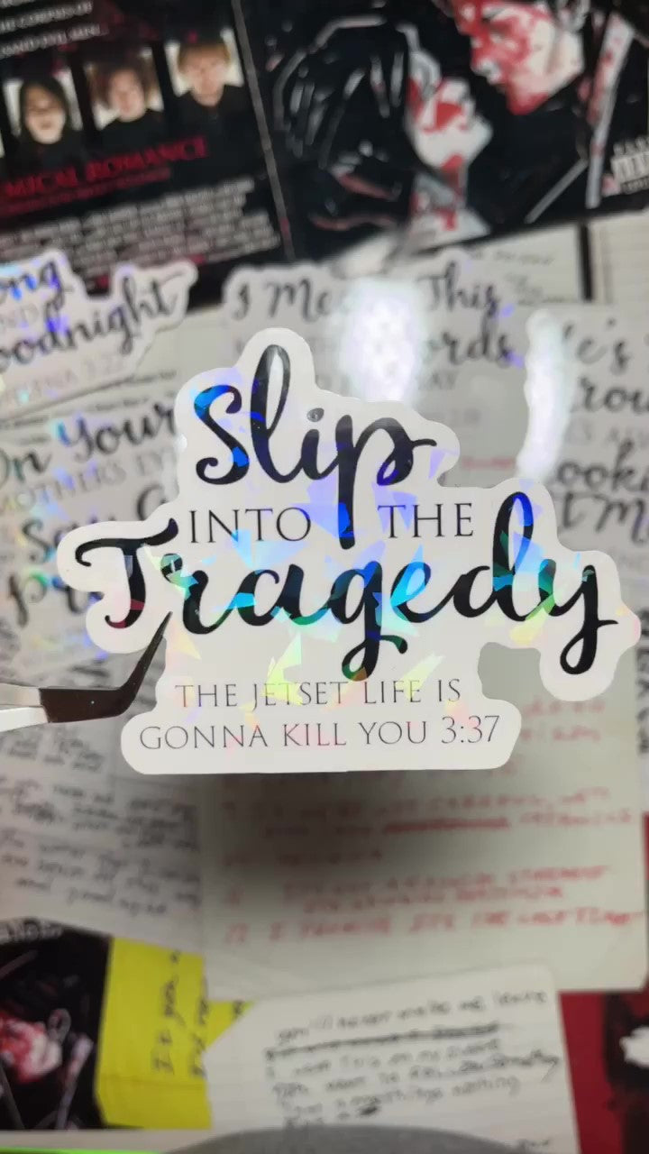 Revenge "Bible Verse" Stickers