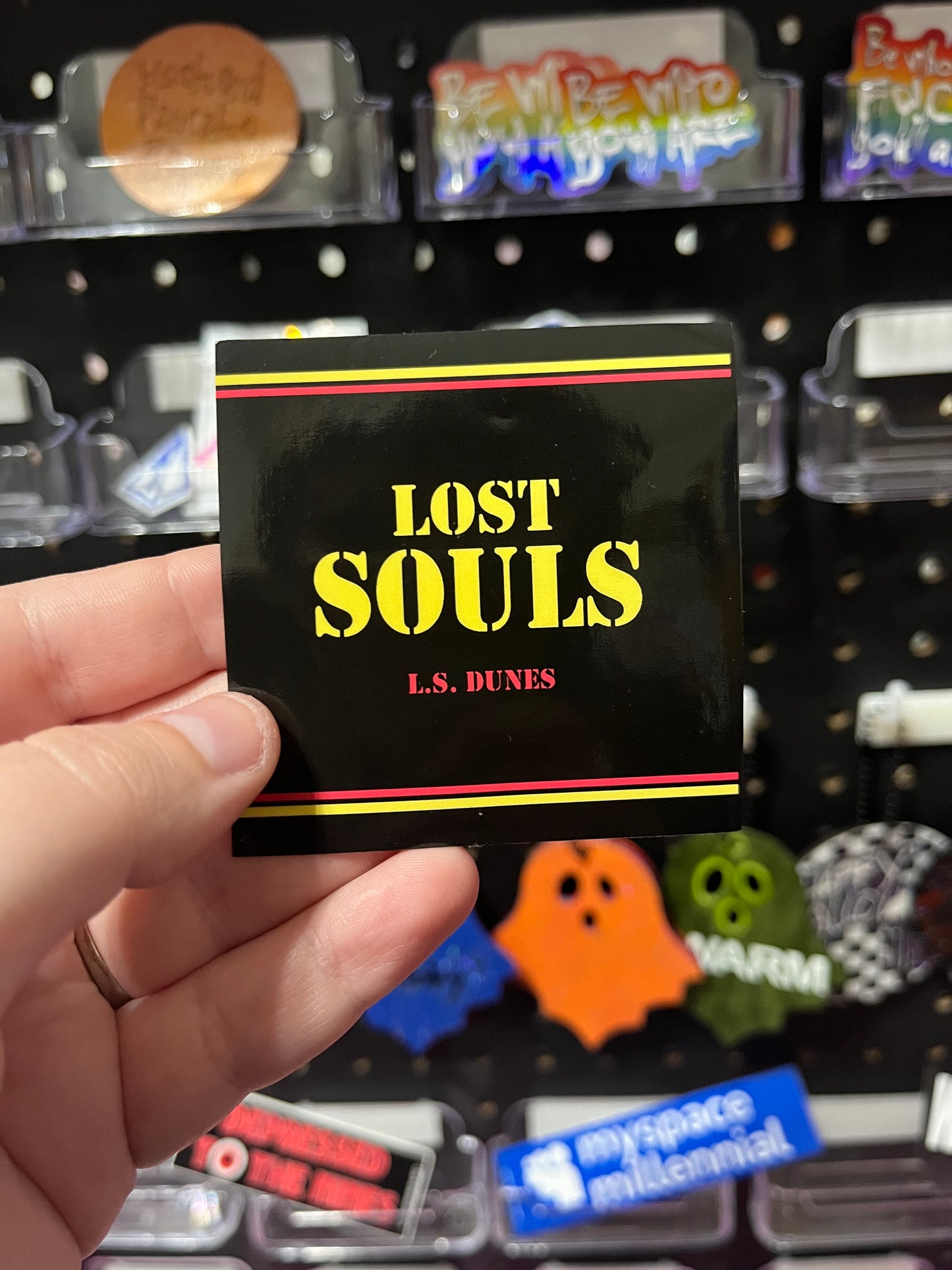 Lost Souls Square Vinyl Sticker