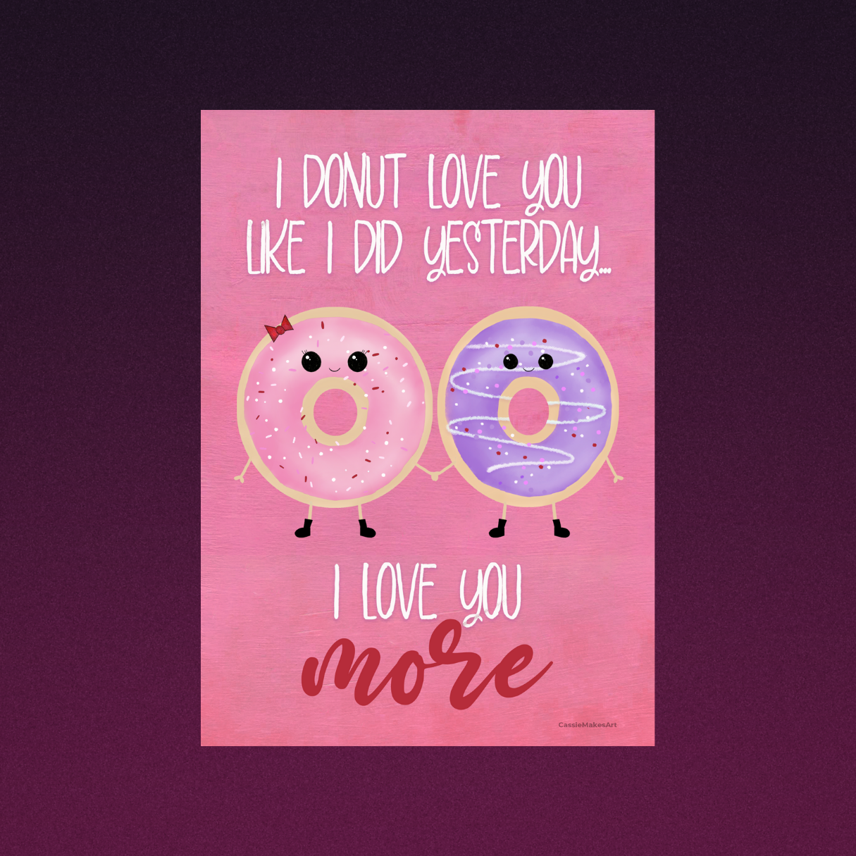 I Donut Love You Vinyl Sticker